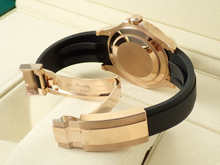 ロレックス ヨットマスター40 Ref.126655 エバーローズゴールド パヴェダイヤモンド文字盤