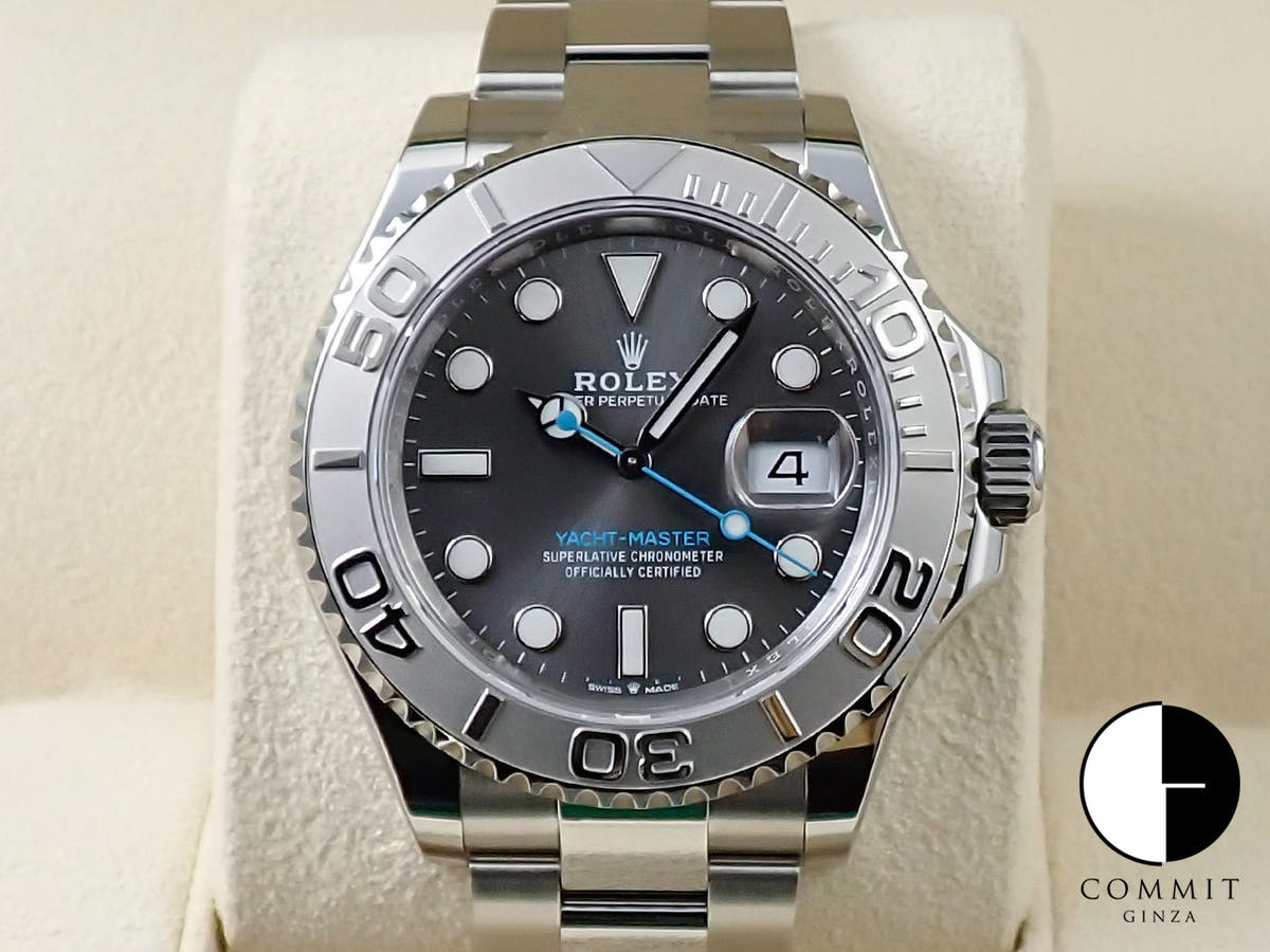 ロレックス ヨットマスター40 Ref.126622 ステンレススチール/プラチナ スレート文字盤
