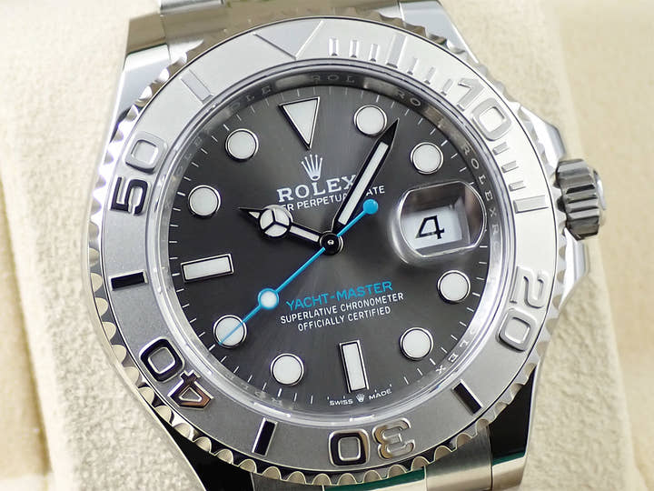 ロレックス ヨットマスター40 Ref.126622 ステンレススチール/プラチナ スレート文字盤