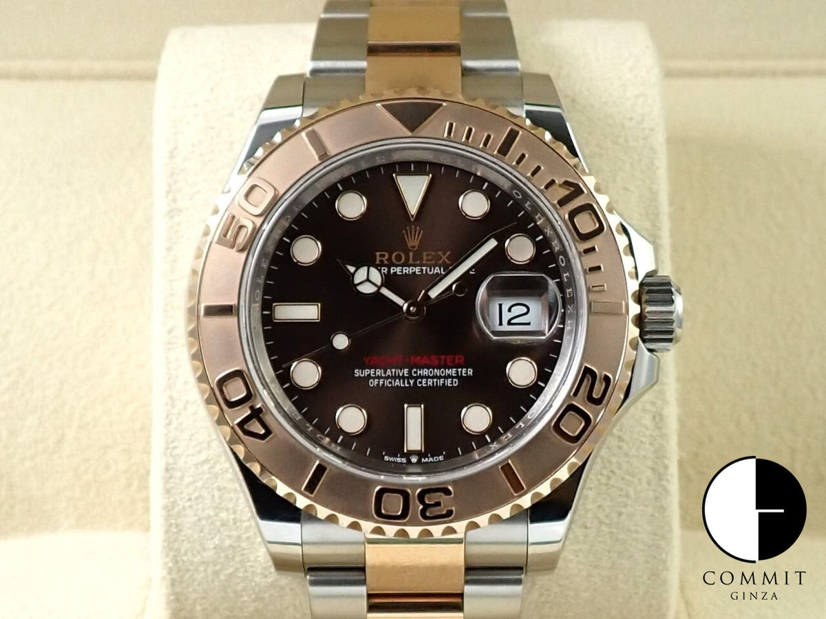ロレックス ヨットマスター40 Ref.126621 ステンレススチール/エバーローズゴールド チョコレート文字盤