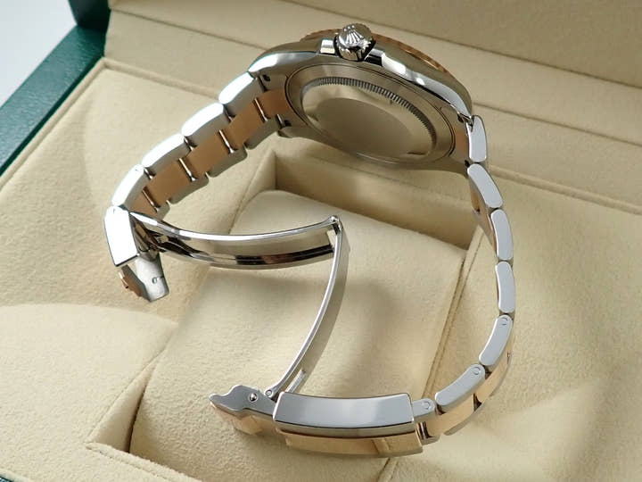 ロレックス ヨットマスター40 Ref.126621 ステンレススチール/エバーローズゴールド チョコレート文字盤