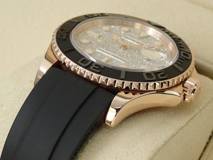 ロレックス ヨットマスター40 Ref.116655 エバーローズゴールド パヴェダイヤ文字盤