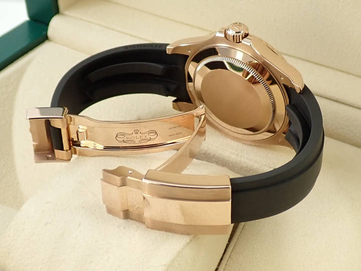 ロレックス ヨットマスター40 Ref.116655 エバーローズゴールド パヴェダイヤ文字盤