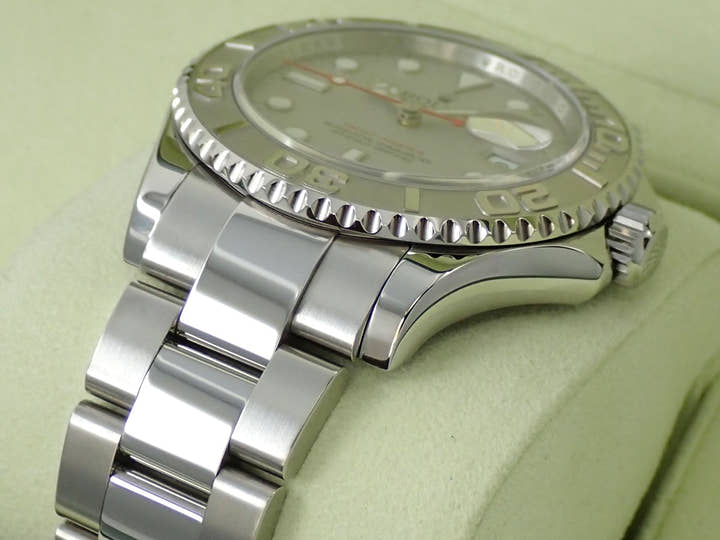 ロレックス ヨットマスター40 Ref.16622 ステンレススチール/プラチナ ロレジウム文字盤 美品 PR9U5417