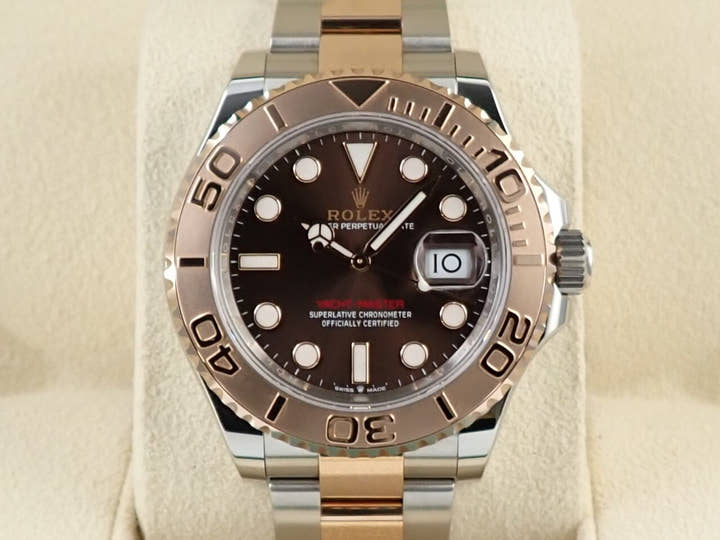ロレックス ヨットマスター40 Ref.126621 ステンレススチール/エバーローズゴールド チョコレート文字盤
