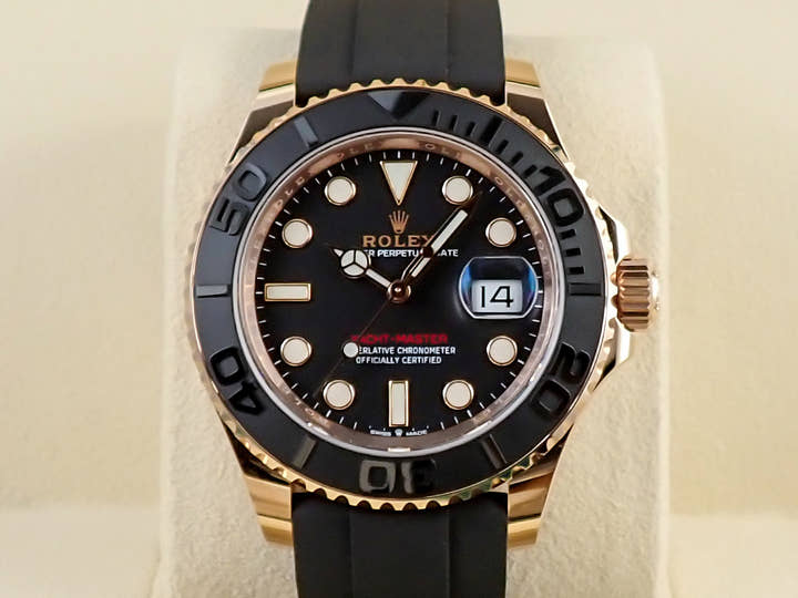 ロレックス ヨットマスター40 Ref.126655 エバーローズゴールド ブラック文字盤
