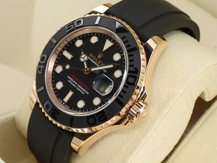 ロレックス ヨットマスター40 Ref.126655 エバーローズゴールド ブラック文字盤
