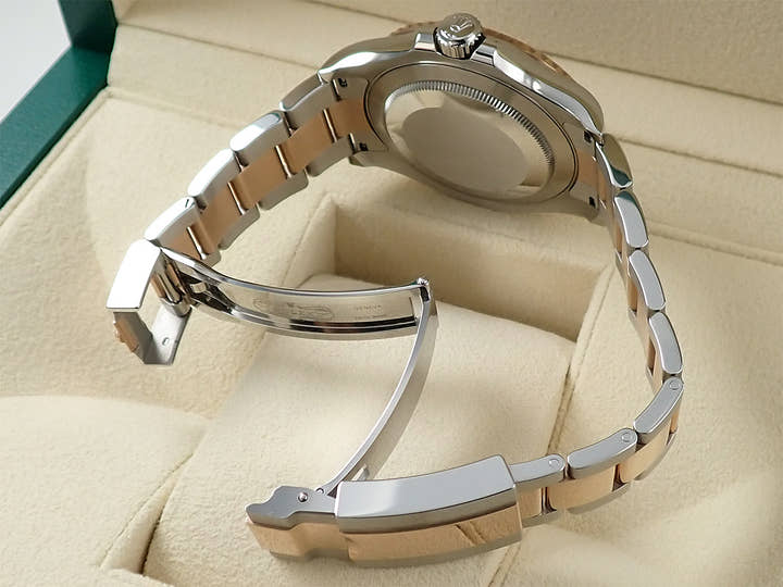 ロレックス ヨットマスター40 Ref.126621 ステンレススチール/エバーローズゴールド チョコレート文字盤