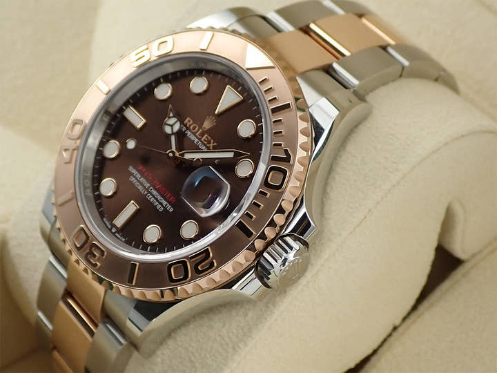 ロレックス ヨットマスター40 Ref.126621 ステンレススチール/エバーローズゴールド チョコレート文字盤