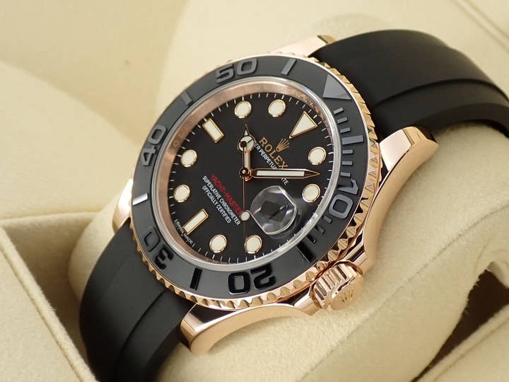 ロレックス ヨットマスター40 Ref.116655 エバーローズゴールド ブラック文字盤