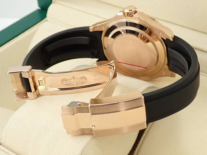 ロレックス ヨットマスター40 Ref.116655 エバーローズゴールド ブラック文字盤