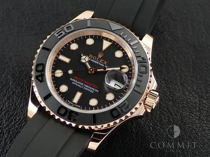 ロレックス ヨットマスター40 Ref.116655 エバーローズゴールド ブラック文字盤