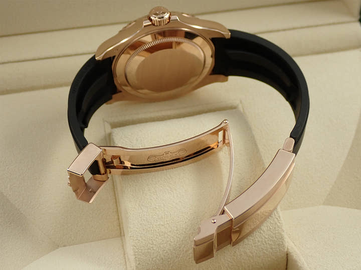 ロレックス ヨットマスター40 Ref.126655 エバーローズゴールド ブラック文字盤