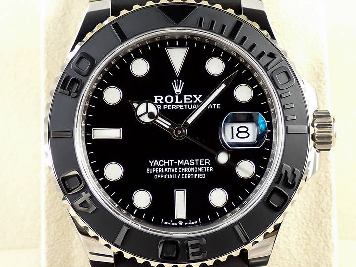ロレックス ヨットマスター42 Ref.226659 ホワイトゴールド ブラック文字盤