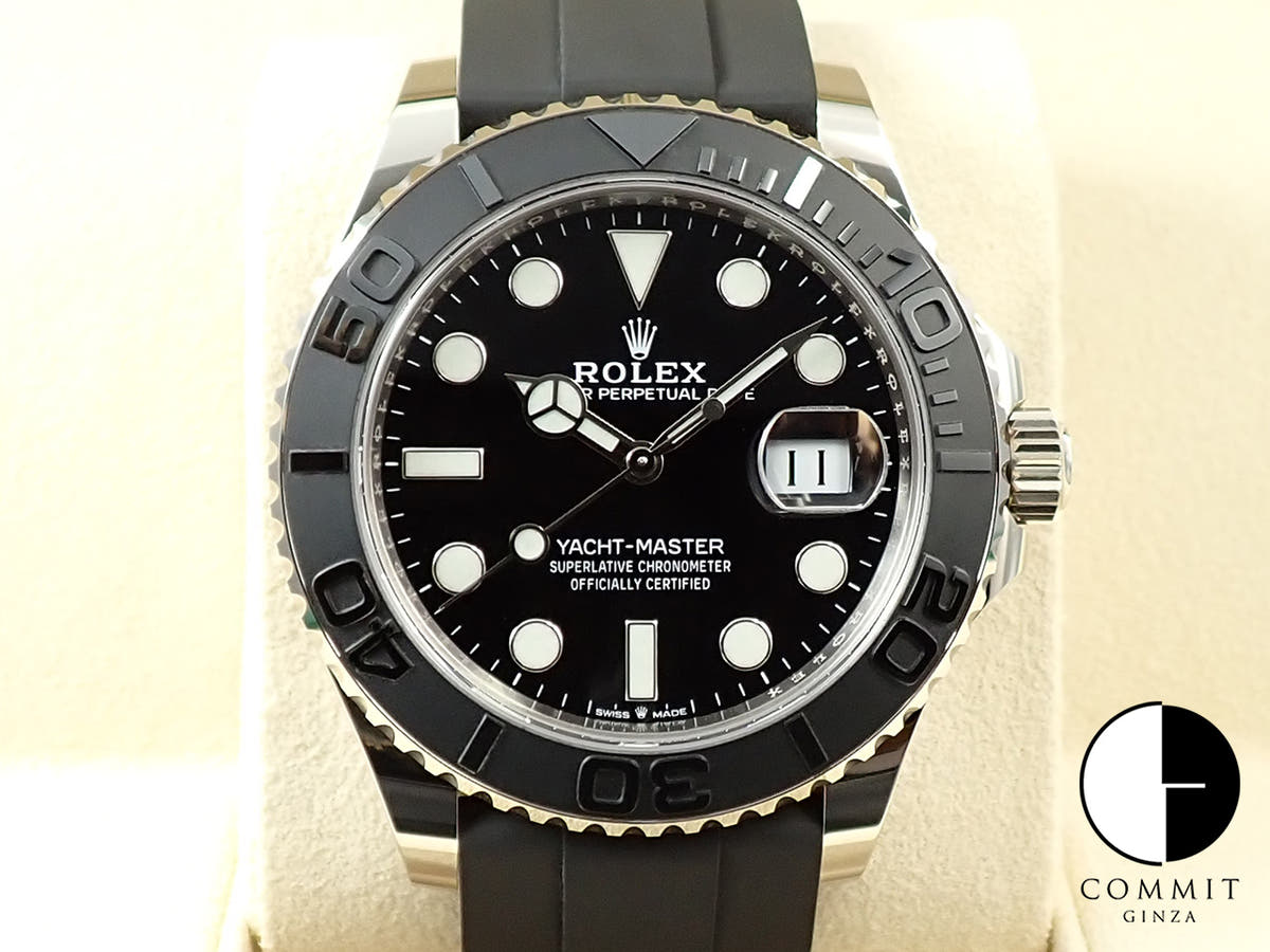 ロレックス ヨットマスター42 Ref.226659 ホワイトゴールド ブラック文字盤