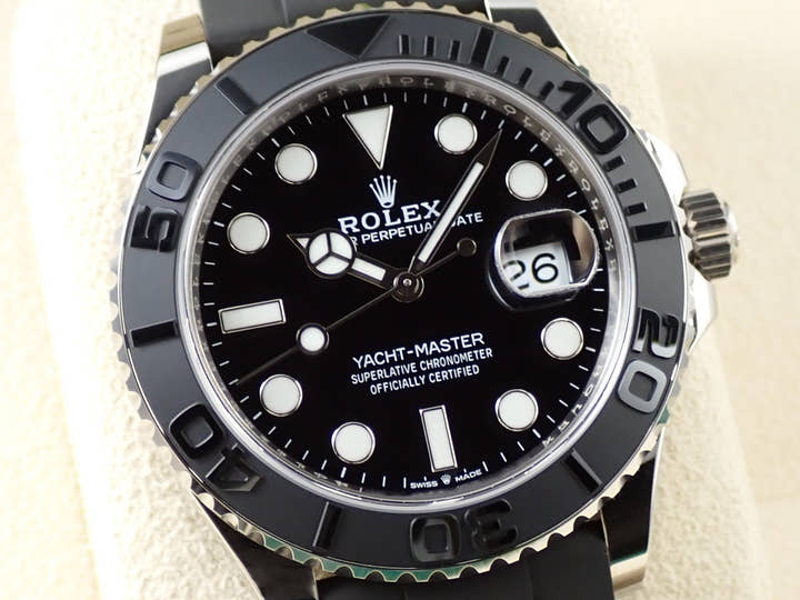 ロレックス ヨットマスター42 Ref.226659 ホワイトゴールド ブラック文字盤