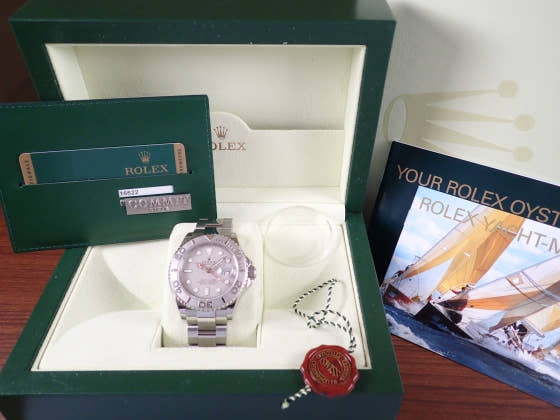 ロレックス ヨットマスター Ref.16622 シルバー文字盤 中古 yacht-master