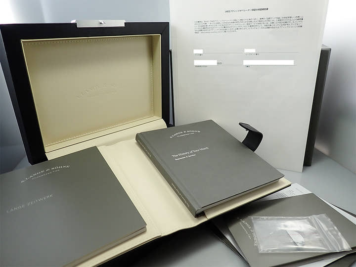 A.ランゲ&ゾーネ ツァイトヴェルク Ref.140.029 ブラック文字盤 極美品 LRA3RV4X