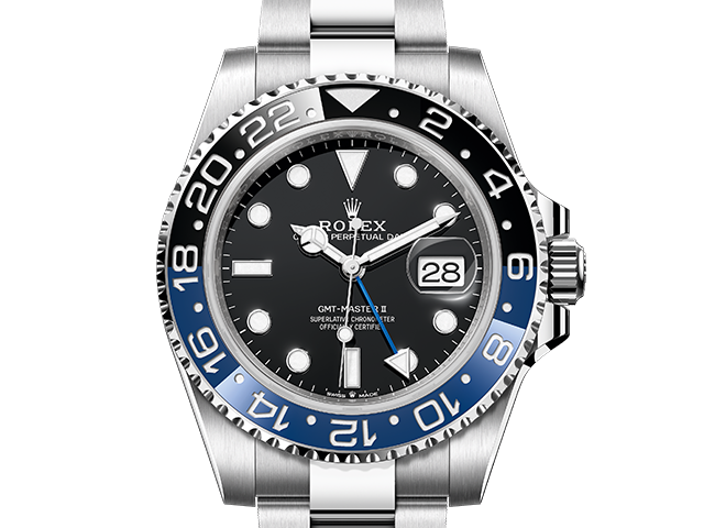 ロレックス GMTマスターII Ref.126710BLNR オイスターブレスレット