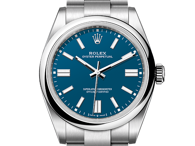 ロレックス オイスターパーペチュアル Ref.134300 メッドブルー