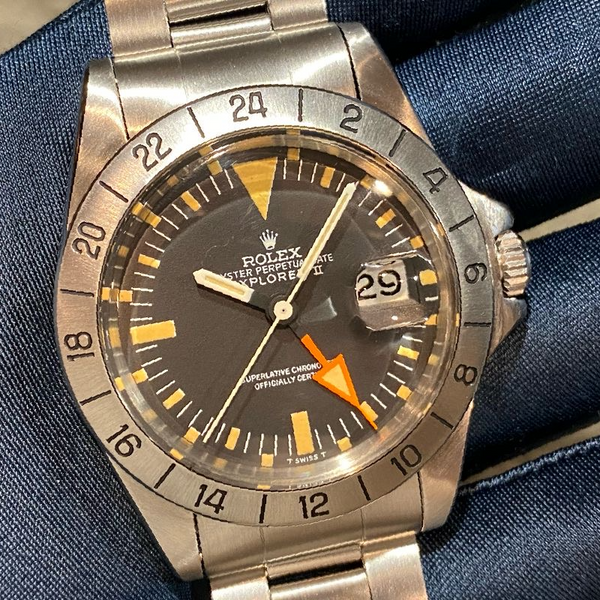 No. 1462 Beautiful pumpkin dial! MK1 x MK2! Introducing a vintage