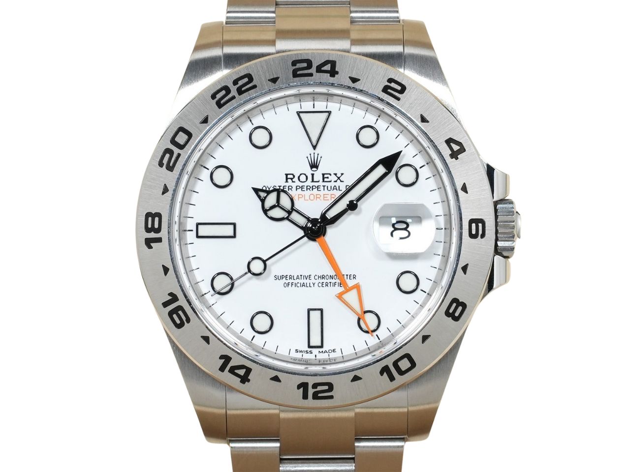 ロレックス エクスプローラーII Ref.216570 ホワイト