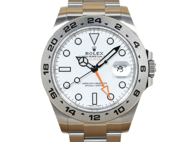 ロレックス エクスプローラーII Ref.216570 ホワイト