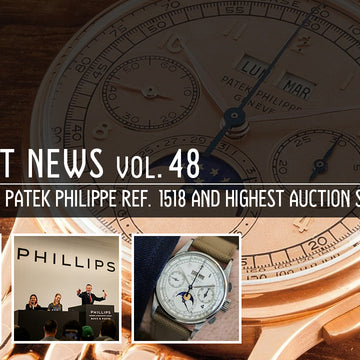 第48回 高級腕時計トレンド2025｜パテックフィリップRef.1518の魅力とオークション高額落札ランキング