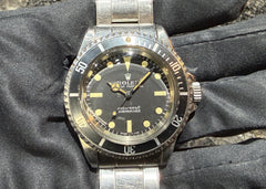 第２２７８回 魅力溢れるマット初期モデル！！ ロレックス サブマリーナー 5513 メーターファースト 67年 オールトリチウムのご紹介！