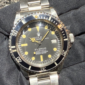 第２０６６回  ダイヤルコンディションと綺麗な焼けが魅力！ロレックス シードゥエラー 1665 レイルダイヤル 78年 オールトリチウム 良個体のご紹介！