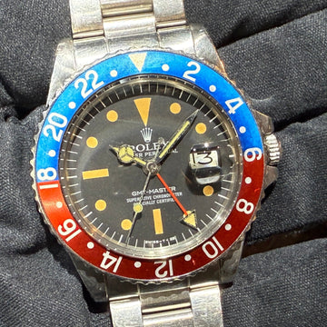 第２０６７回  希少！パンプキン ラディアル！ヴィンテージGMTマスター 1675 MK3 良個体 76-77年のご紹介！
