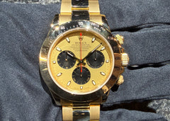 第２２８１回～　これぞ最高にカッコイイ逸品！！レトロな雰囲気が魅力！！赤巻きシャンパンパンダ！デイトナ 116528 P9番のご紹介！