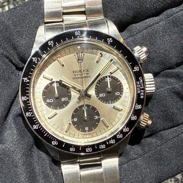 第２０７３回～ 久々入荷！！手巻きデイトナ 希少MK1ダイヤル！ロレックス 6263 シルバー 72年のご紹介！