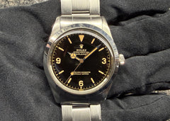 第２２９２回 【COMING SOON!!】抜群の艶感が魅力！サークルミラー/6ドット！！ ロレックス エクスプローラー 1016 61年のご紹介！