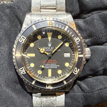 第２３０４回～  綺麗なダイヤル＆トリチウム夜光の焼けが魅力！ロレックス 赤シードゥエラー Ref.1665 MK3 75年 良個体 オールトリチウムのご紹介！