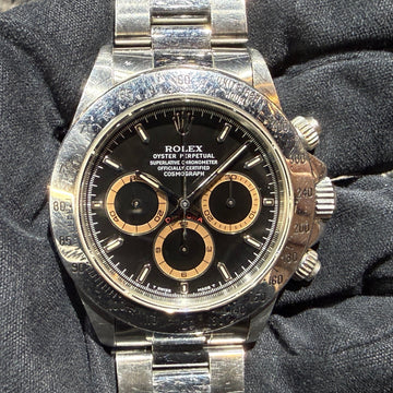 第２３０７回～【COMING SOON!!】綺麗な焼けが魅力！雰囲気抜群パトリッツイ！ ロレックス デイトナ 16520 W番 良個体 オールトリチウムのご紹介！