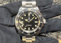 第２３１５回～ オススメヴィンテージ！！抜群のダイヤルコンディション！！オールトリチウム！サブマリーナ 5513 70年のご紹介！！