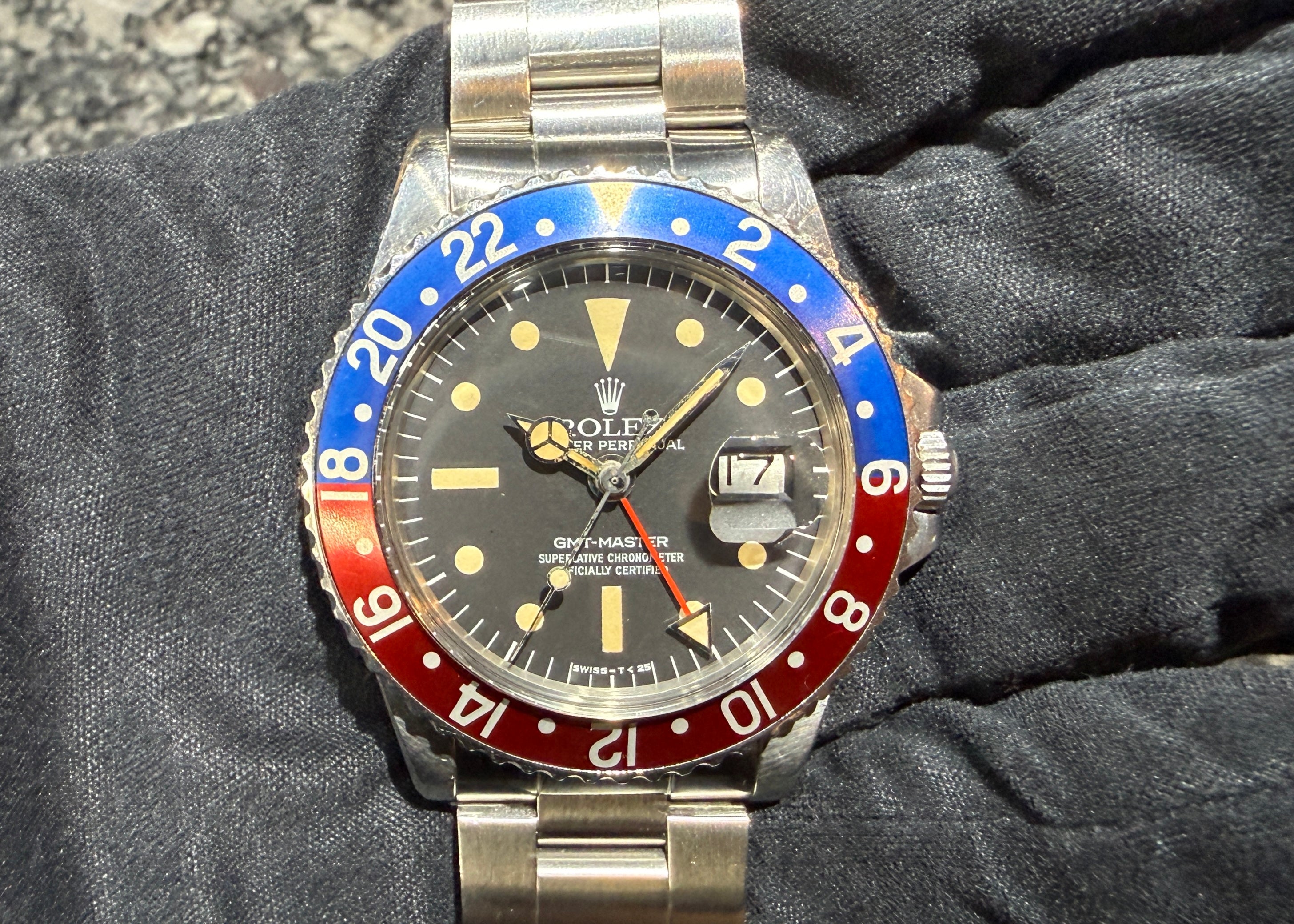 第２３１６回～  整合性◎ グッドコンディション！ラディアルダイヤル！ヴィンテージGMTマスター 1675 MK3 良個体 オールトリチウムのご紹介！