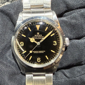 第２３２２回〜  トップレベルの艶感が魅力！ビカビカ漆黒ミラー！！ロレックス エクスプローラー 1016 64年 オールトリチウムのご紹介！