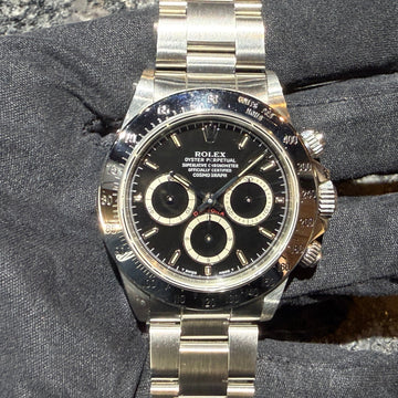 Vol. 2556: Target Semi-Vintage!! Featuring superb condition! Inverted 6 x Single Tritium! Introducing an exceptional piece: El Primero-equipped Daytona 16520, L-series, black dial!