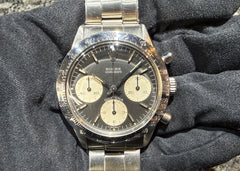 第２３２８回～ 希少！ブルーデイトナ 第一世代手巻きデイトナ Ref.6239 ブラック 69年 オールトリチウムのご紹介！