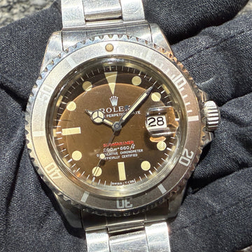 #2145 [COMING SOON!!] Incredible dial condition! Incredible brown hues! Rare MK3 Tropical model now in stock! Introducing the Red Submariner 1680 from 1969-1970!
