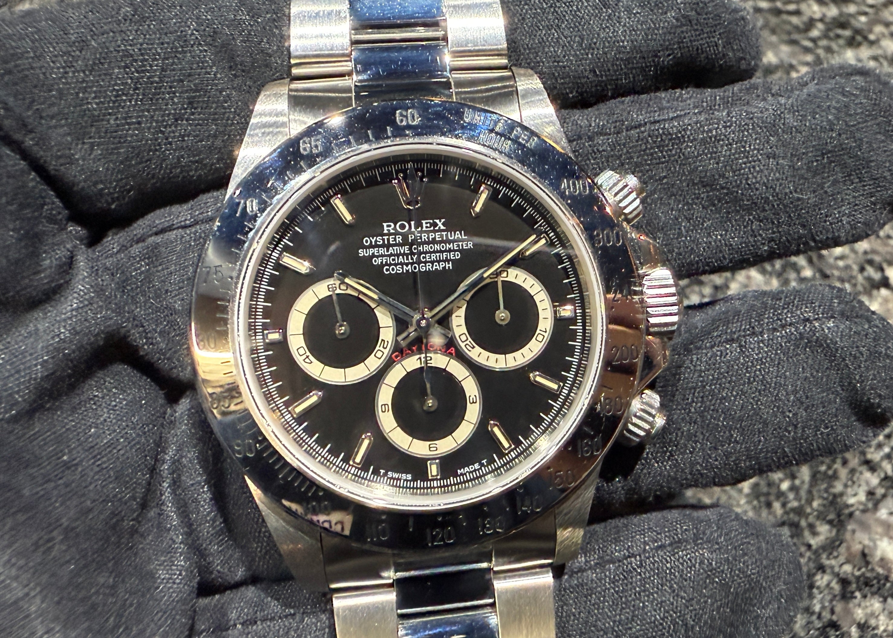 第８１７回～ コレクターズアイテム第二弾！優良個体！オールトリチウム デイトナ 16520 U3番 ブラック ～