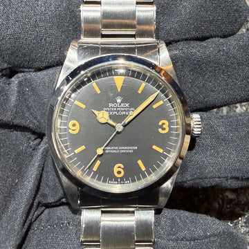 第２３９７回～  雰囲気抜群！！パンプキンフロッグフット！ヴィンテージ エクスプローラー 1016 69年 オールトリチウム 良個体のご紹介！