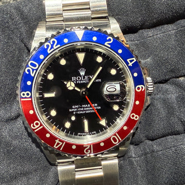 第２１８７回 最初期Ｒ番！！ 優良個体/美品！ GMTマスター 16700 ペプシ オールトリチウム 先端ドットのご紹介！