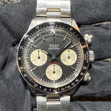 第２４００回～【COMING SOON!!】オススメ手巻きデイトナ！黒文字 スモールレッド！！ ロレックス 6263 75年 オールトリチウムのご紹介！