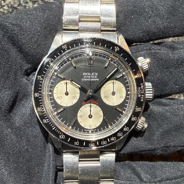 第２４００回～【COMING SOON!!】オススメ手巻きデイトナ！黒文字 スモールレッド！！ ロレックス 6263 75年 オールトリチウムのご紹介！