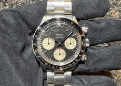 第２４００回～【COMING SOON!!】オススメ手巻きデイトナ！黒文字 スモールレッド！！ ロレックス 6263 75年 オールトリチウムのご紹介！