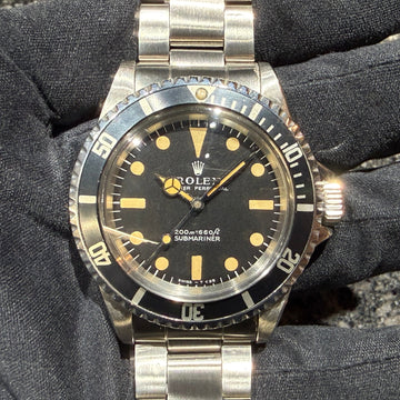 第２４０１回～ 素晴らしいダイヤルコンディション！マット初期メーターファースト！！ ロレックス サブマリーナー 5513 69年 良個体のご紹介！