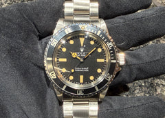 第２４０１回～ 素晴らしいダイヤルコンディション！マット初期メーターファースト！！ ロレックス サブマリーナー 5513 69年 良個体のご紹介！